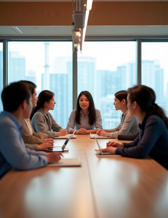 新宿オフィスのプロフェッショナルなチーム